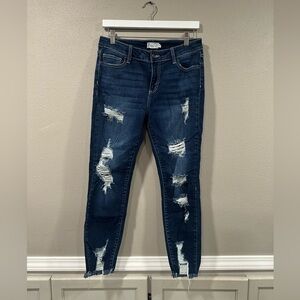 Cello Distressed Blue Jeans